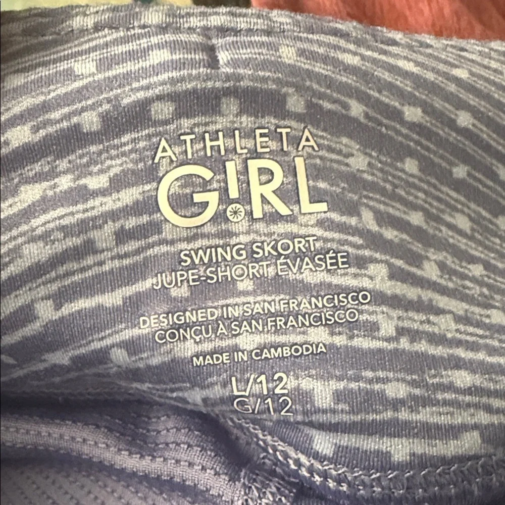 Athleta Girl swing Skort L